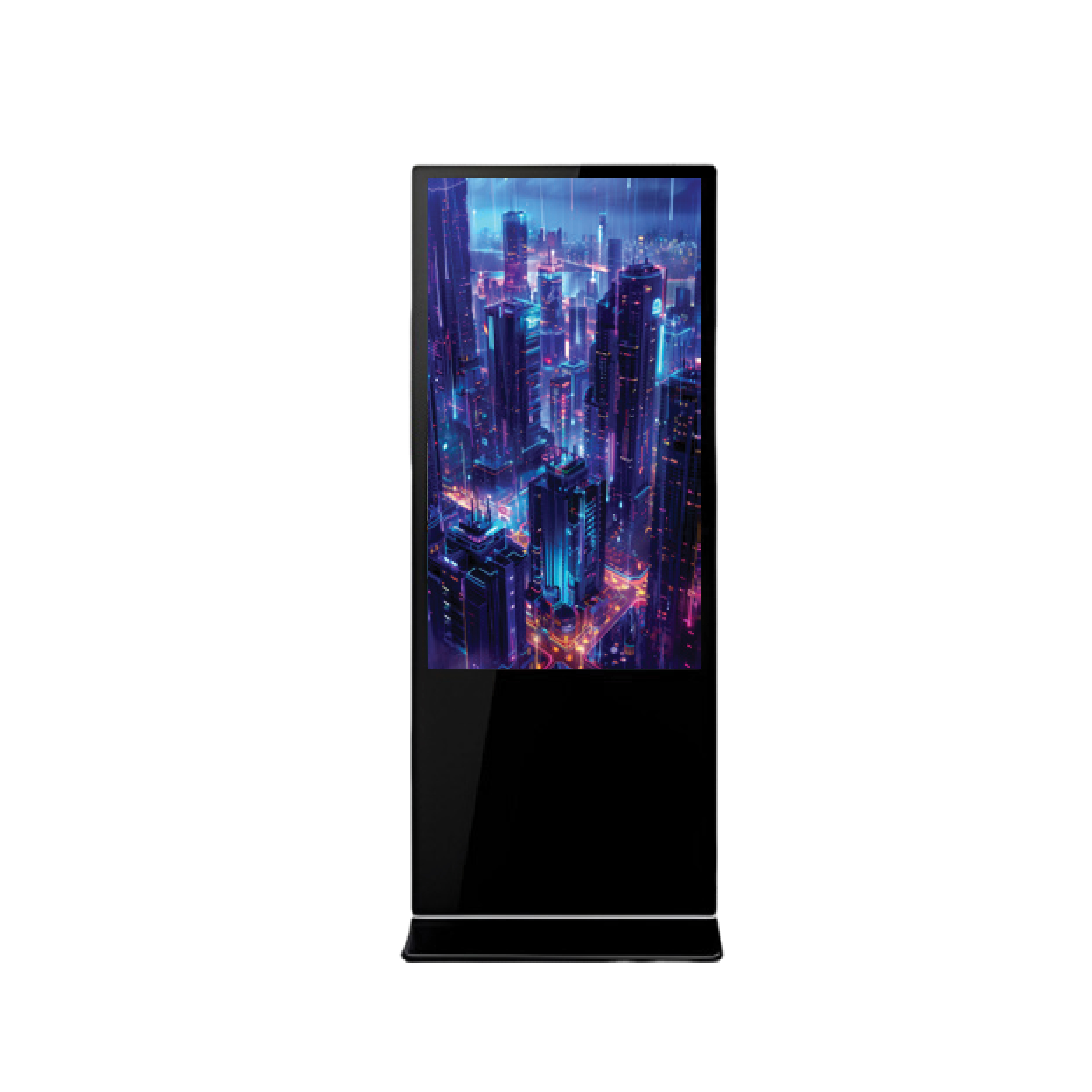 Skill Tech SH K55004K 55-Inch 4K UHD Android Smart Display, Android 12 OS, A+ Grade LCD Panel, Octa-Core Processor, 4GB RAM, 64GB Storage, HDMI, USB, RJ45, Bluetooth, Black