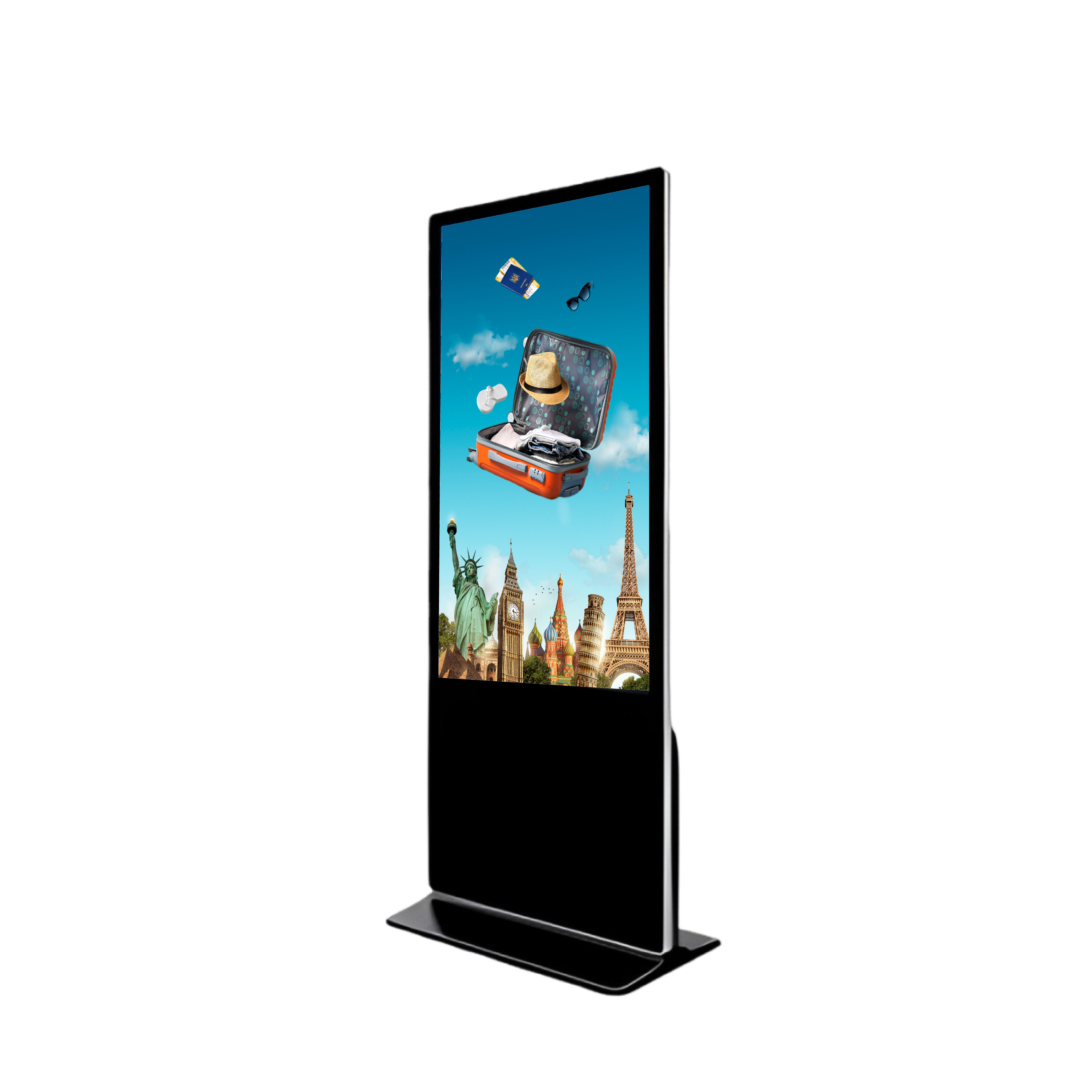 Skill Tech SH K65004K 65-Inch 4K UHD Android Smart Display, Android 12, A+ Grade LCD Panel, 4GB RAM, 64GB Storage, Octa-Core Processor, HDMI, USB, Bluetooth, Black
