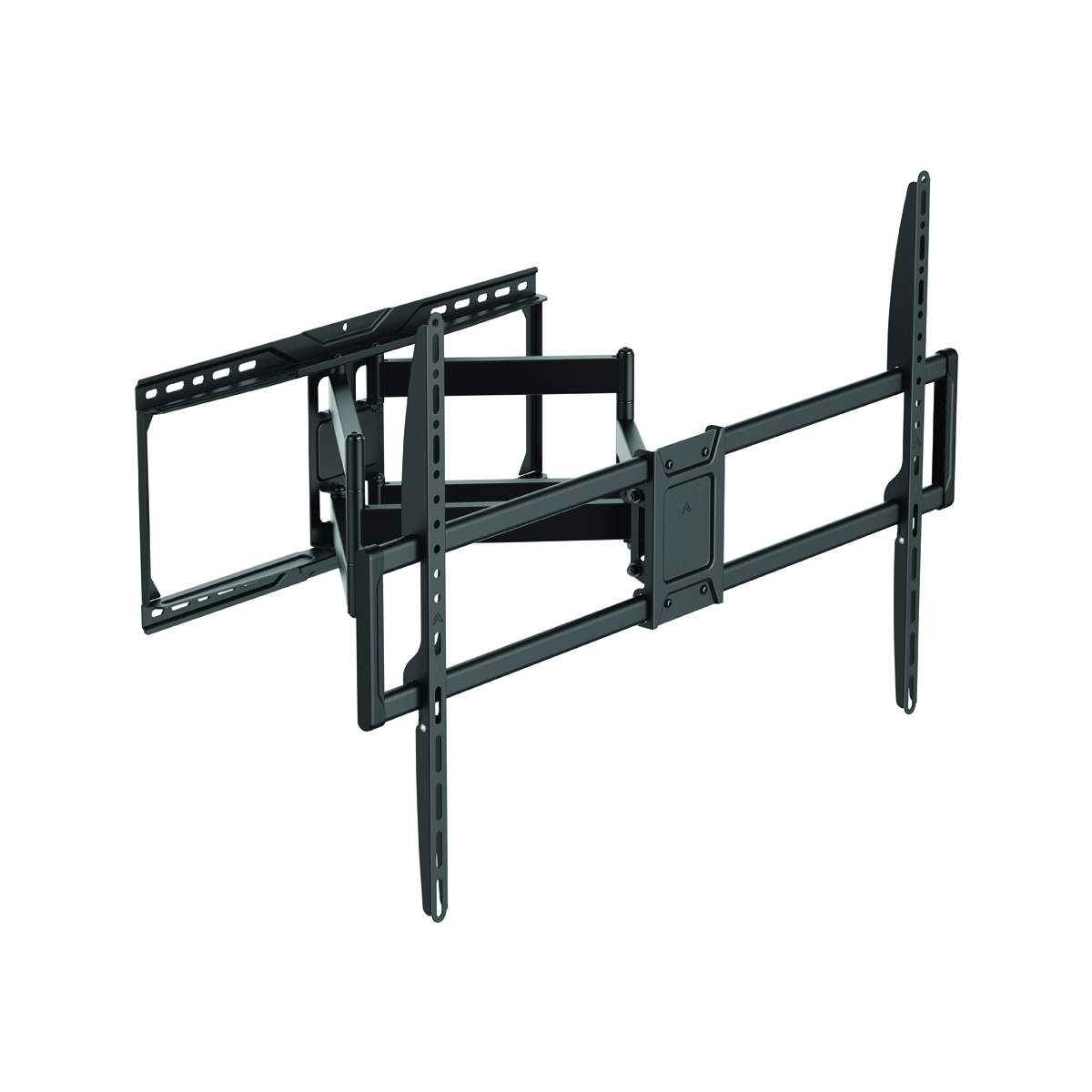 Skill Tech PM966PW Heavy Duty Full Motion TV Wall Mount for 50-120 Inch TVs, Supports Up to 75kg, Swivel ±60°, Tilt +5° to -15°, Steel Construction, Cable Management, Black