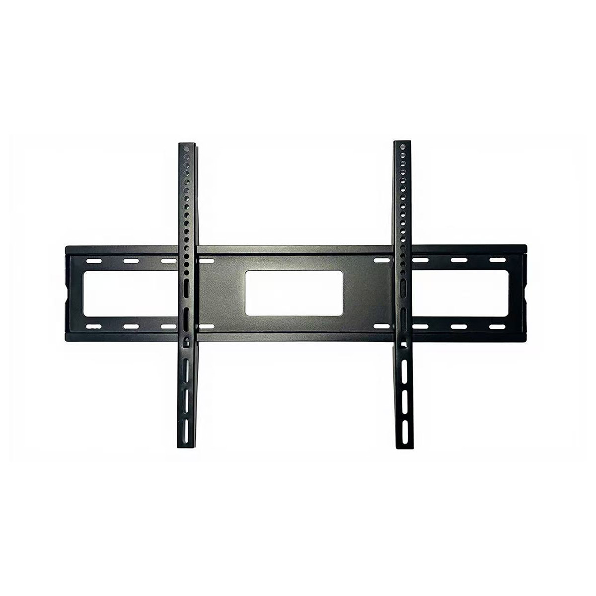 Skill Tech PM106FW Fixed TV Wall Mount for 55-120 Inch Flat & Curved TVs, Supports Up to 100kg, Ultra-Slim 30mm Profile, Universal VESA 800×600mm, Heavy Duty Steel, Black