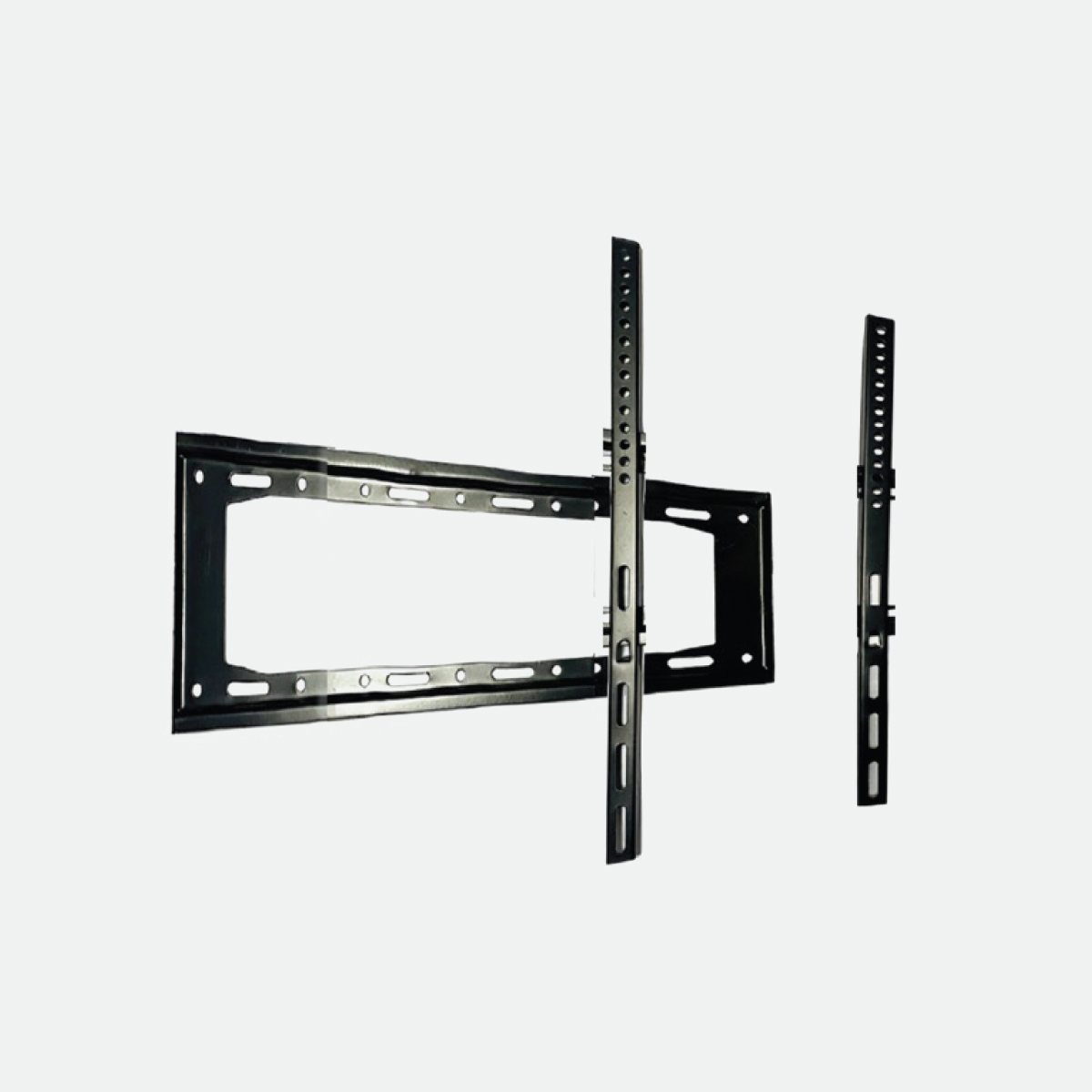Skill Tech PM63FW Fixed TV Wall Mount for 32-86 Inch Flat & Curved TVs, Supports Up to 60kg, Ultra-Slim 25mm Profile, Universal VESA 600×500mm, Heavy Duty Steel, Black