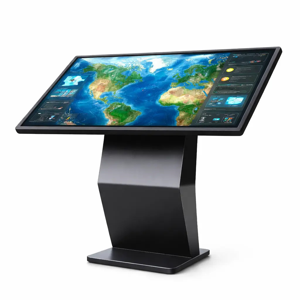 Skill Tech 50" K- Shape IR Touch Kiosk